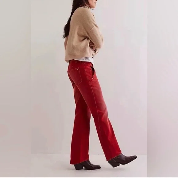 We the Free Low-Rise Boot-Cut Carnivale Jeans, size 29 NWT, 30 Like New - Picture 4 of 16